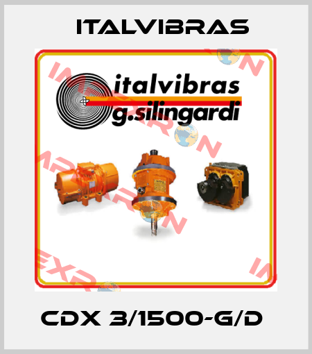 CDX 3/1500-G/D  Italvibras