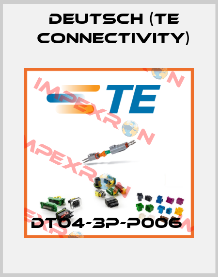 DT04-3P-P006  Deutsch (TE Connectivity)