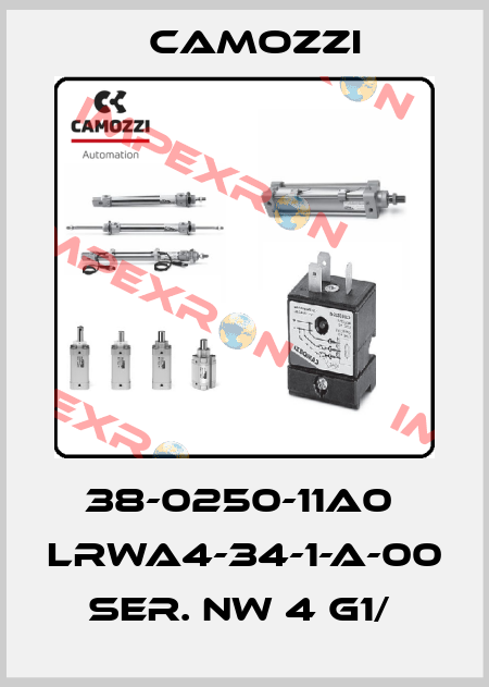 38-0250-11A0  LRWA4-34-1-A-00  SER. NW 4 G1/  Camozzi