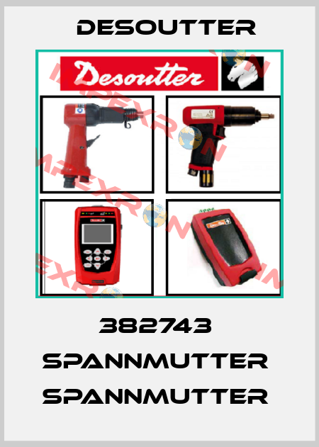 382743  SPANNMUTTER  SPANNMUTTER  Desoutter