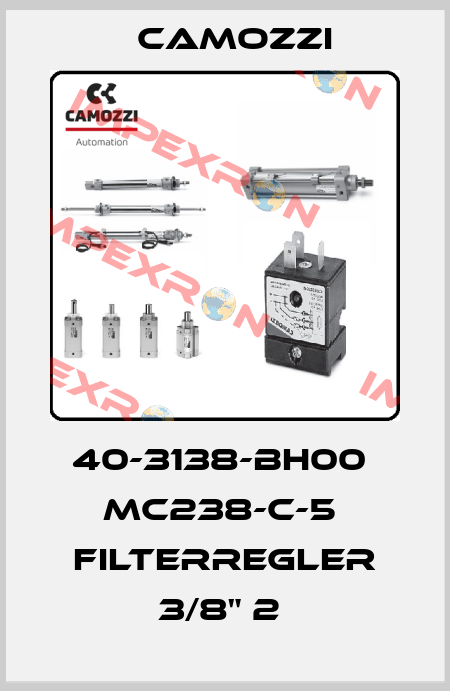 40-3138-BH00  MC238-C-5  FILTERREGLER 3/8" 2  Camozzi