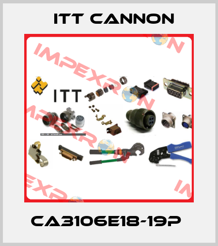 CA3106E18-19p  Itt Cannon