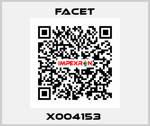 X004153  Facet