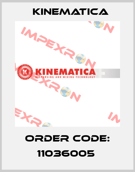 Order Code: 11036005  Kinematica