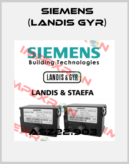 ASZ22.903  Siemens (Landis Gyr)