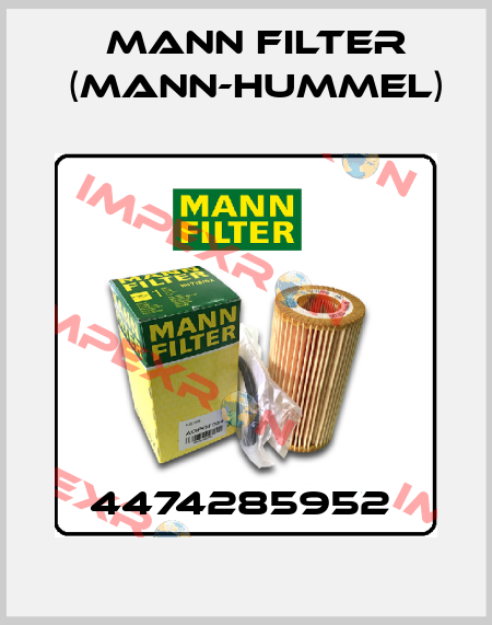 4474285952  Mann Filter (Mann-Hummel)