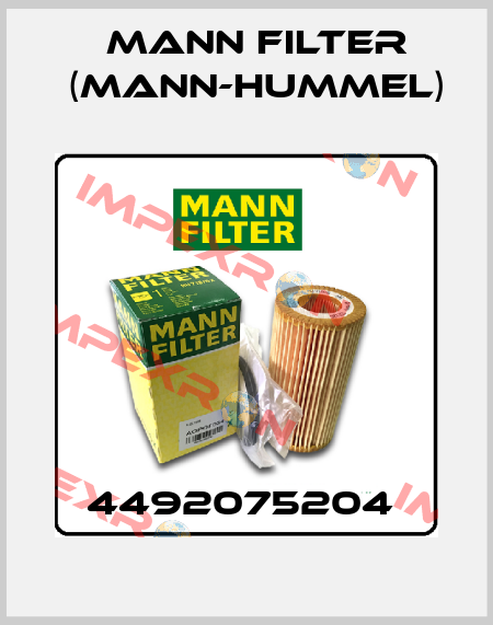 4492075204  Mann Filter (Mann-Hummel)