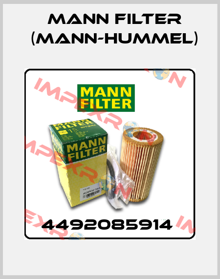 4492085914  Mann Filter (Mann-Hummel)