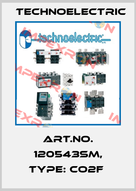 Art.No. 120543SM, Type: CO2F  Technoelectric