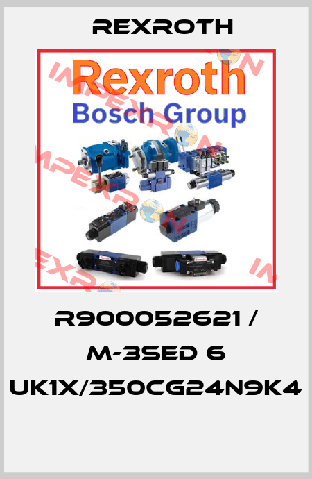 R900052621 / M-3SED 6 UK1X/350CG24N9K4  Rexroth