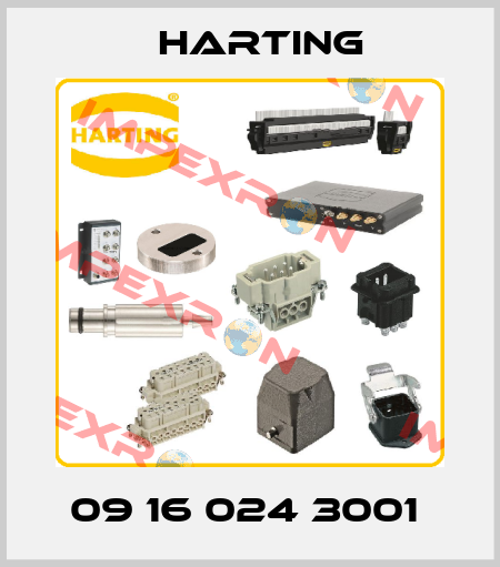 09 16 024 3001  Harting