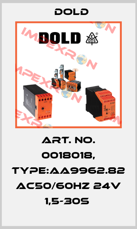 Art. No. 0018018, Type:AA9962.82 AC50/60HZ 24V 1,5-30S  Dold
