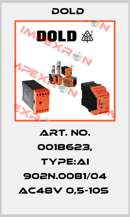 Art. No. 0018623, Type:AI 902N.0081/04 AC48V 0,5-10S  Dold