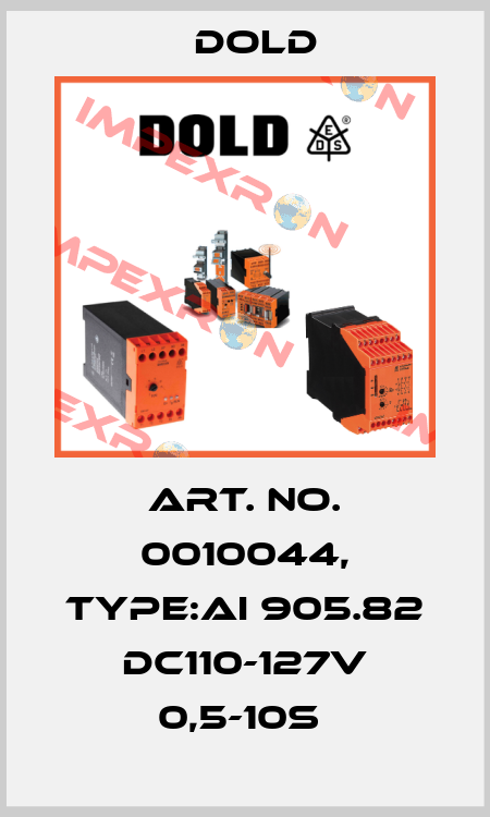 Art. No. 0010044, Type:AI 905.82 DC110-127V 0,5-10S  Dold