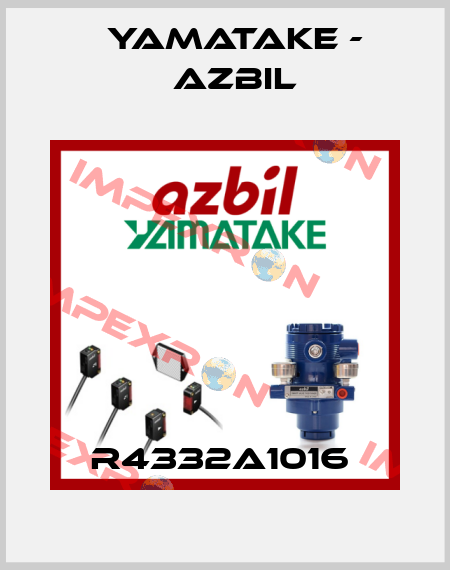R4332A1016  Yamatake - Azbil