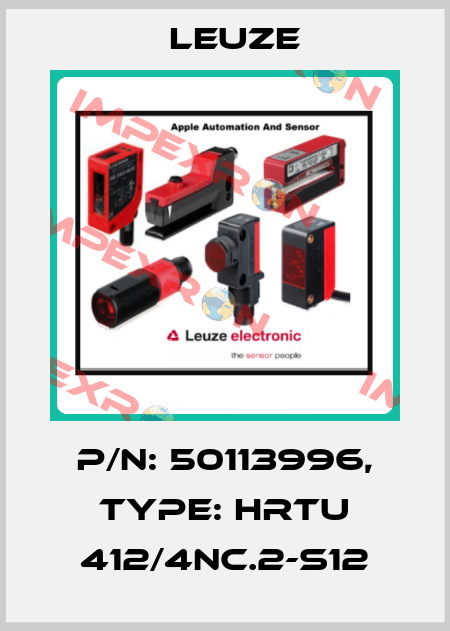 p/n: 50113996, Type: HRTU 412/4NC.2-S12 Leuze