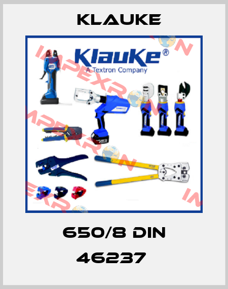 650/8 DIN 46237  Klauke