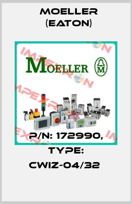 P/N: 172990, Type: CWIZ-04/32  Moeller (Eaton)