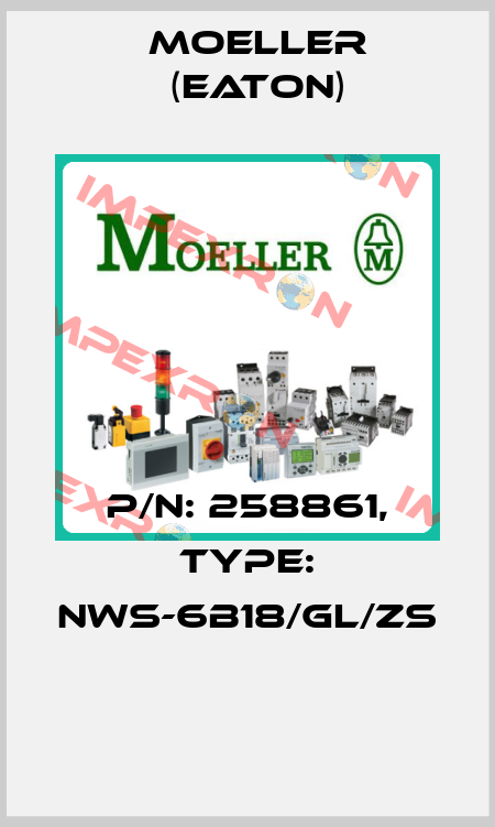P/N: 258861, Type: NWS-6B18/GL/ZS  Moeller (Eaton)