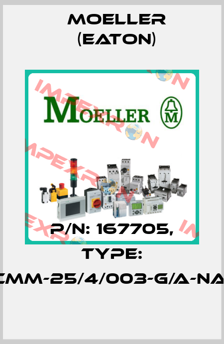 P/N: 167705, Type: FRCMM-25/4/003-G/A-NA-110 Moeller (Eaton)