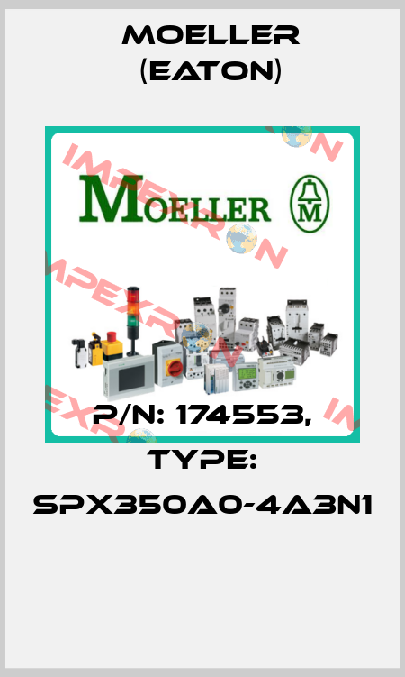 P/N: 174553, Type: SPX350A0-4A3N1  Moeller (Eaton)