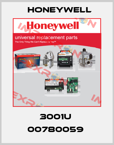 3001U  00780059  Honeywell