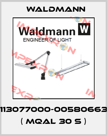 113077000-00580663 ( MQAL 30 S ) Waldmann