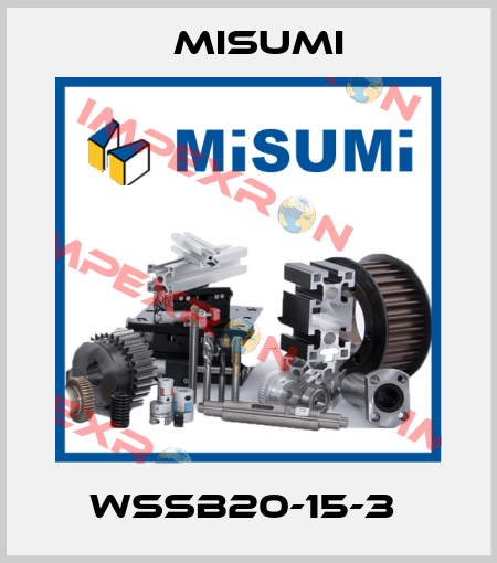 WSSB20-15-3  Misumi