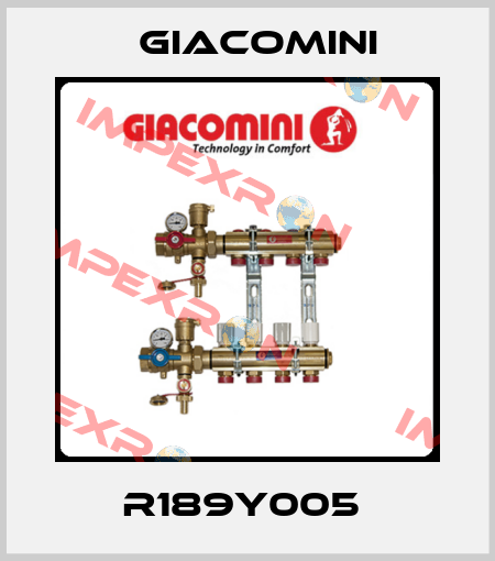 R189Y005  Giacomini