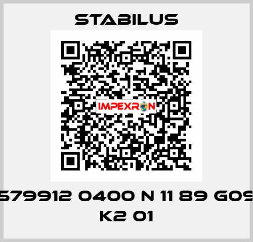 579912 0400 N 11 89 G09 K2 01 Stabilus