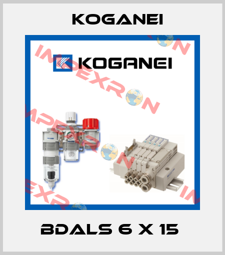 BDALS 6 X 15  Koganei
