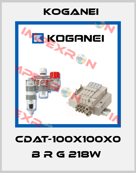 CDAT-100X100X0 B R G 218W  Koganei