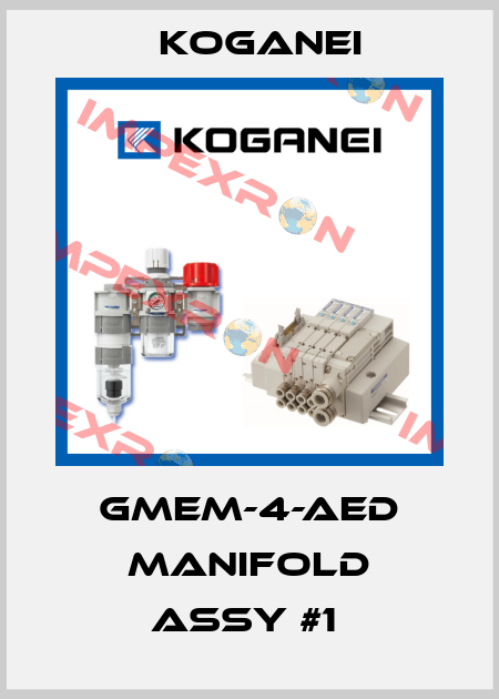 GMEM-4-AED MANIFOLD ASSY #1  Koganei
