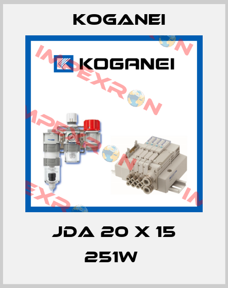 JDA 20 X 15 251W  Koganei