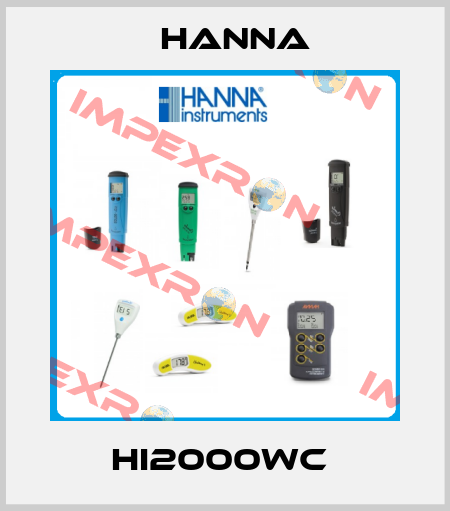 HI2000WC  Hanna