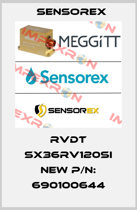 RVDT SX36RV120SI New P/N: 690100644 Sensorex