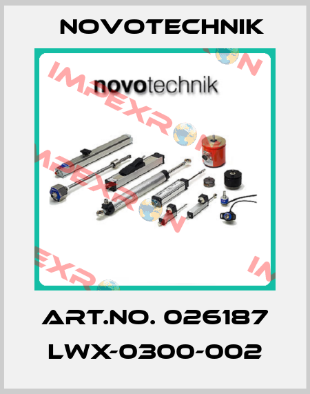 ART.NO. 026187 LWX-0300-002 Novotechnik