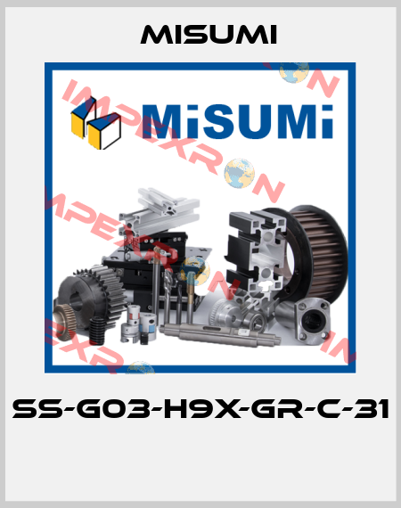 SS-G03-H9X-GR-C-31  Misumi