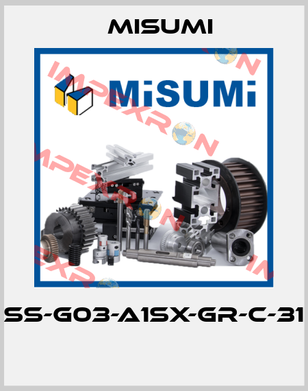 SS-G03-A1SX-GR-C-31  Misumi