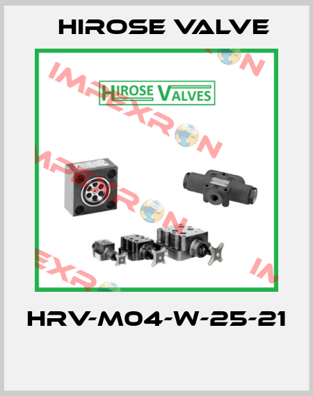 HRV-M04-W-25-21  Hirose Valve
