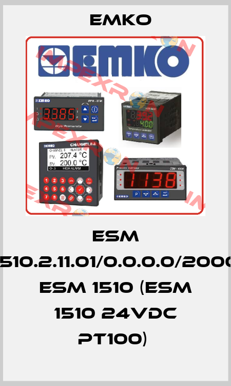 ESM 1510.2.11.01/0.0.0.0/2000 ESM 1510 (ESM 1510 24VDC PT100)  EMKO