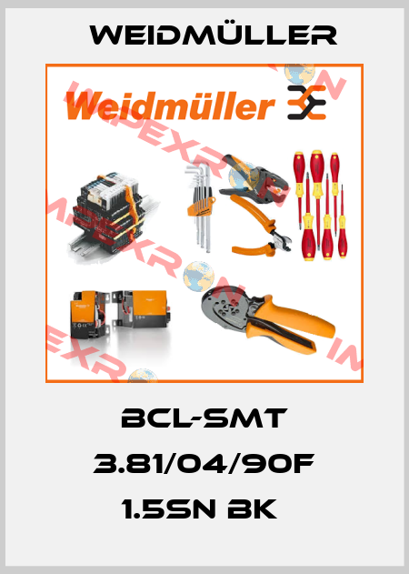 BCL-SMT 3.81/04/90F 1.5SN BK  Weidmüller