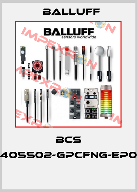 BCS S40SS02-GPCFNG-EP02  Balluff
