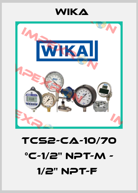 TCS2-CA-10/70 °C-1/2" NPT-M - 1/2" NPT-F  Wika