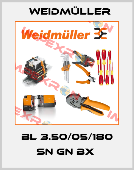 BL 3.50/05/180 SN GN BX  Weidmüller
