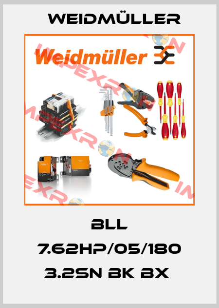 BLL 7.62HP/05/180 3.2SN BK BX  Weidmüller
