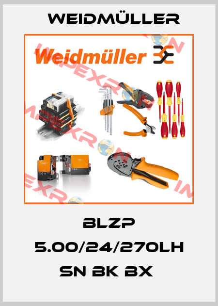 BLZP 5.00/24/270LH SN BK BX  Weidmüller
