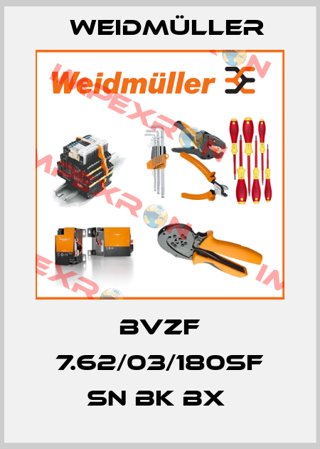 BVZF 7.62/03/180SF SN BK BX  Weidmüller