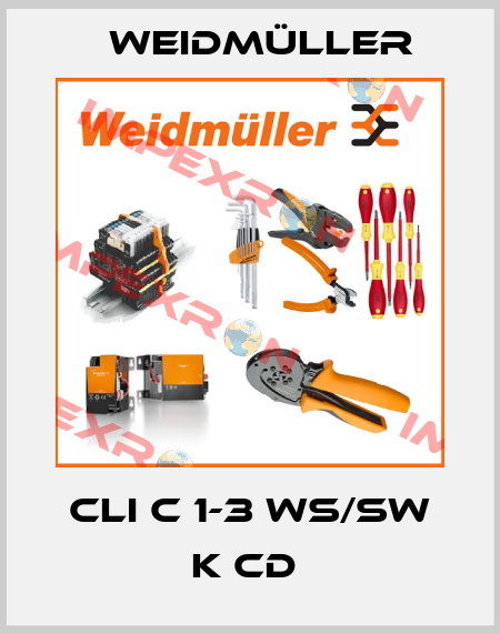 CLI C 1-3 WS/SW K CD  Weidmüller