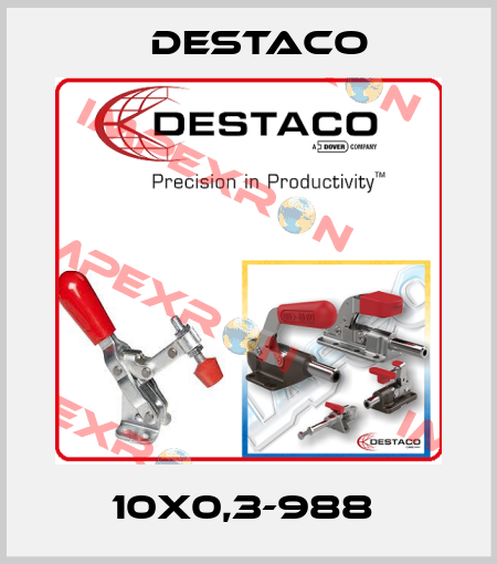10X0,3-988  Destaco